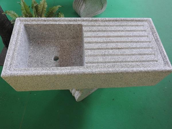 LAVABO ACERO 90 - Granito grigio