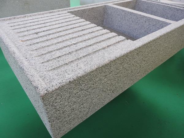 LAVABO ACERO 120 - Granito grigio