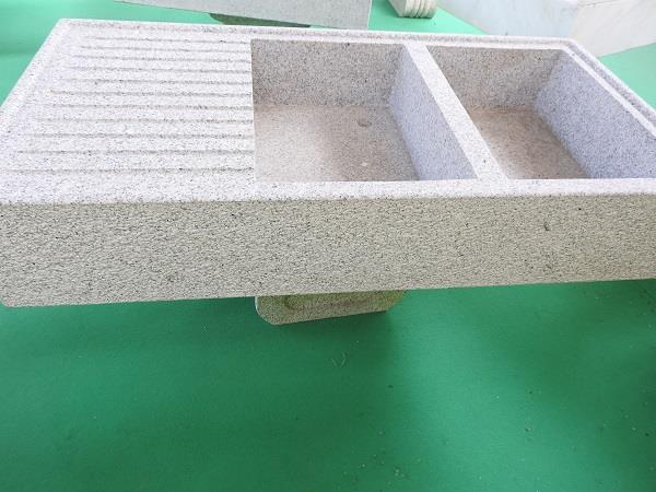 LAVABO ACERO 120 - Granito grigio