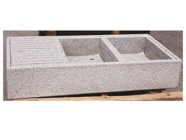 LAVABO ACERO 120 - Granito grigio