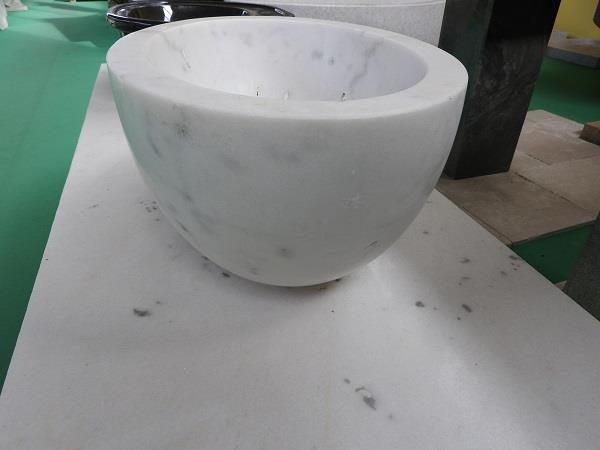 LAVABO BETULLA - Marmo bianco