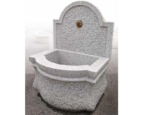 FONTANA CORTINA A MURO - Granito grigio