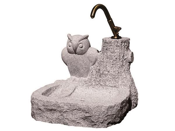 FONTANA ANACLETO CON RUBINETTO - Granito grigio