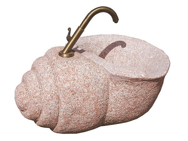 FONTANA CHIOCCIOLA - Granito rosa